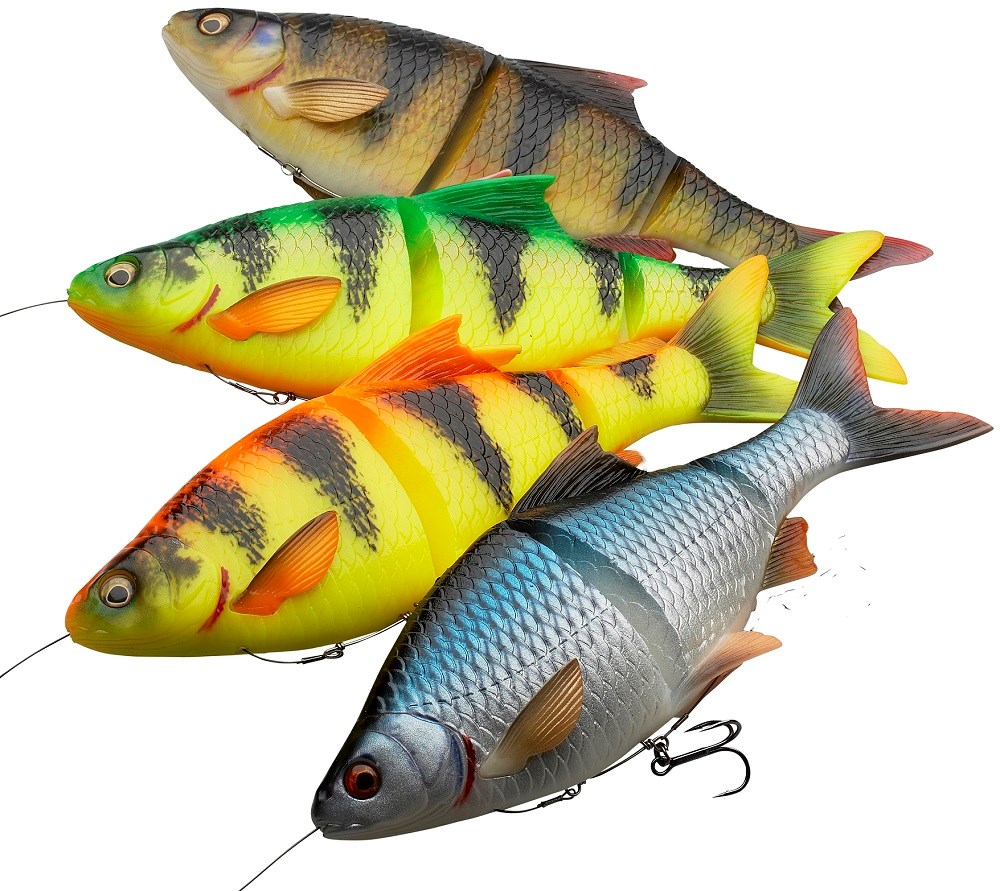 Savage Gear Gumová Nástraha 4D Line Thru Roach Perch (2)